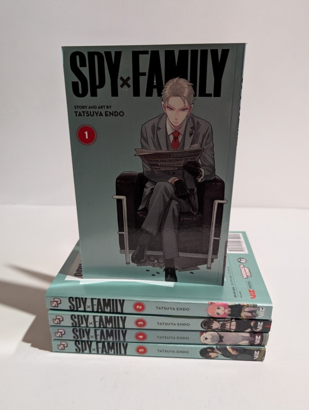 Spy X Family Manga Graphic Books Vol 1-5  Consecutive Paperback